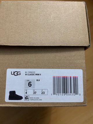 botas ugg classic mini II 37 Nuevas
