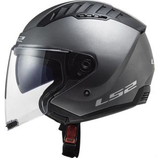 CASCO MOTO LS2 OF600 COPTER MATT TITANIUM