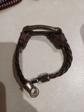 Pulsera hombre cuero. 1 de 50. Sin estrenar