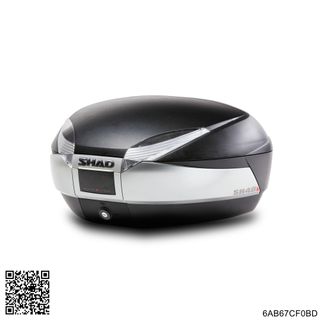Baul maleta trasera para moto SH48 TITAN 6AB6