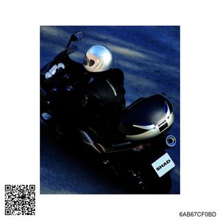 Baul maleta trasera para moto SH48 TITAN 6AB6