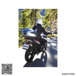 Baul maleta trasera para moto SH48 TITAN 6AB6