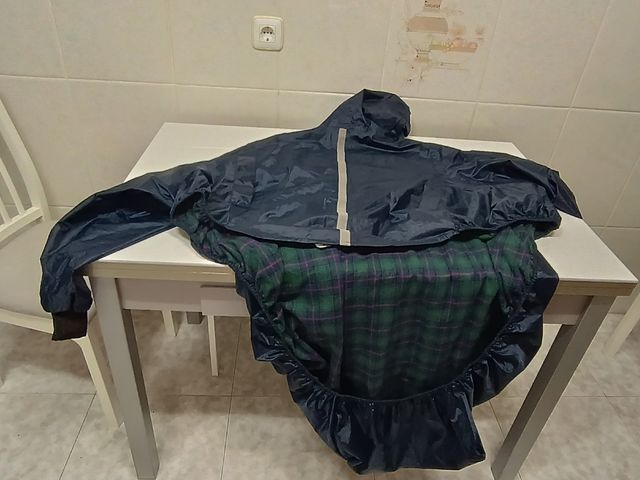 Chubasquero para silla de ruedas