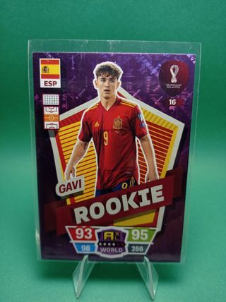 Carta Rookie Gavi Adrenalyn XL Qatar