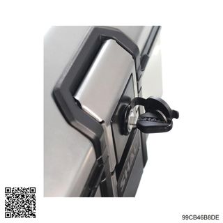 Baul trasero o maleta para moto de alumi 99CB