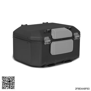 Baul trasero o maleta para moto de alumi 2F8E