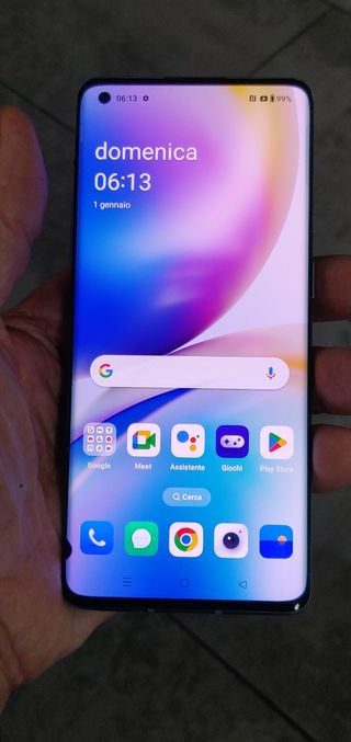 Oneplus 8 pro /12/256GB  Glacial Green (Usato) 