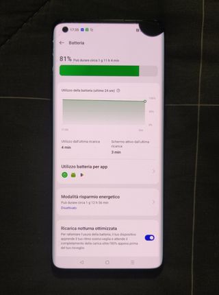 Oneplus 8 pro /12/256GB  Honyx Grey (Usato) 