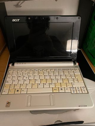 Portatil Acer Aspire One blanco