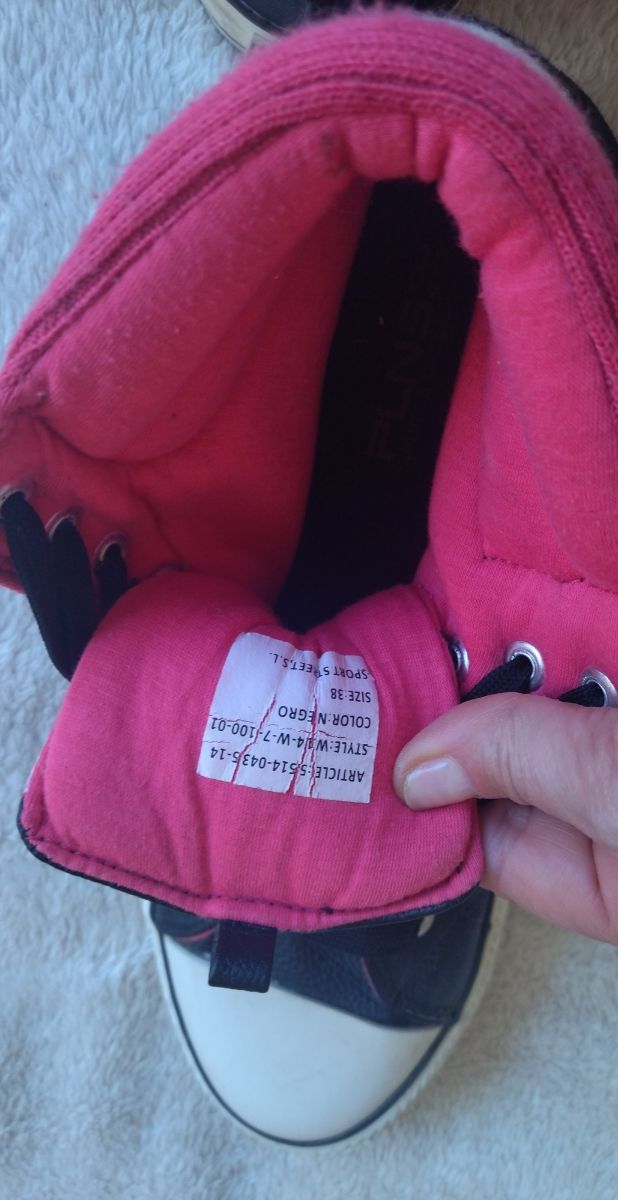 Zapatillas mujer bota 