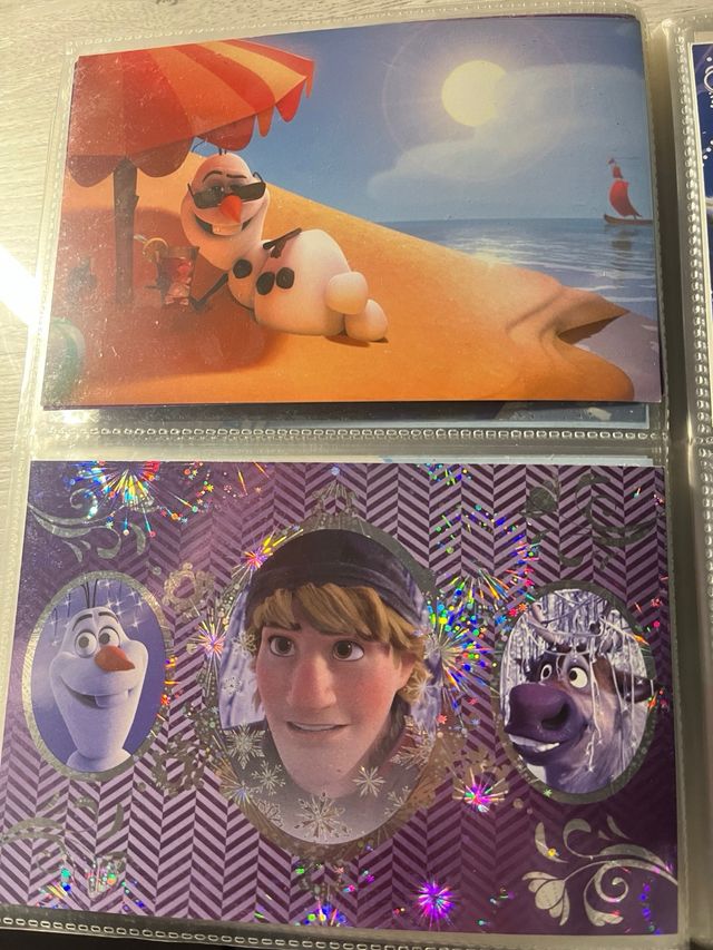 Cartas Frozen photocards sueltas