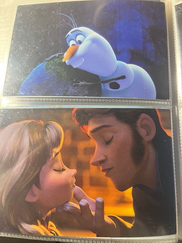 Cartas Frozen photocards sueltas