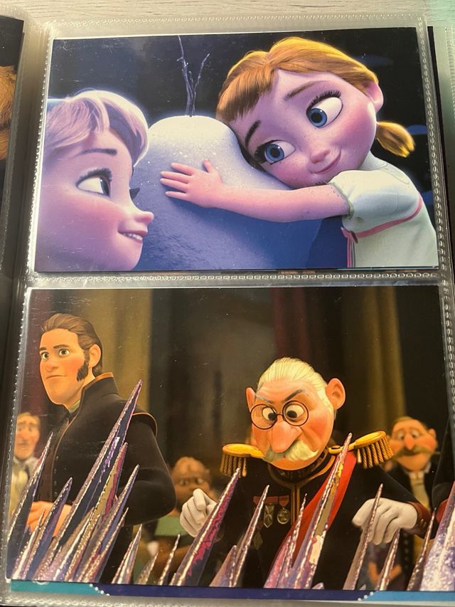 Cartas Frozen photocards sueltas