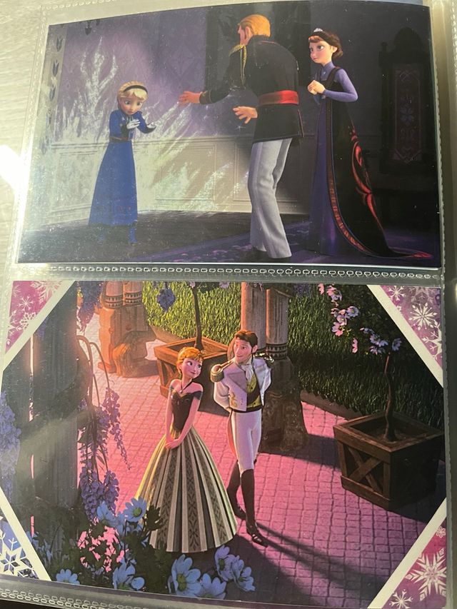 Cartas Frozen photocards sueltas