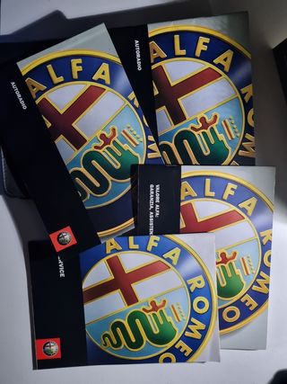 Libretti uso e manutenzione Alfa Romeo