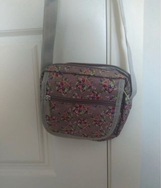 bolso flores h&m
