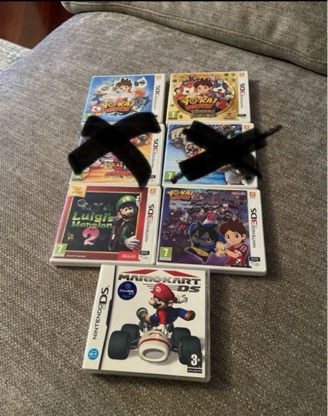 Juegos Nintendo Ds por separado