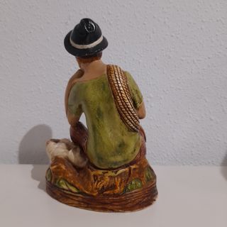 Figura Pescador. Escayola