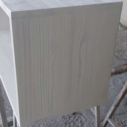 Cubo in legno massello "Spazzolato"