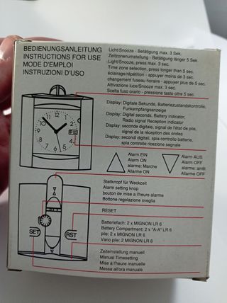 Kienzle sveglia radiocontrollata (nuovo)