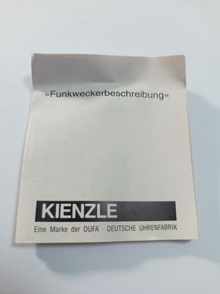 Kienzle sveglia radiocontrollata (nuovo)