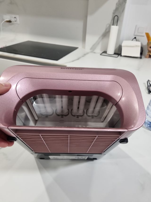 Lámpara uñas silver crest