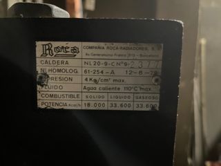 caldera Roca L20 carbón