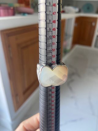 conjunto original de tous de plata y nacar