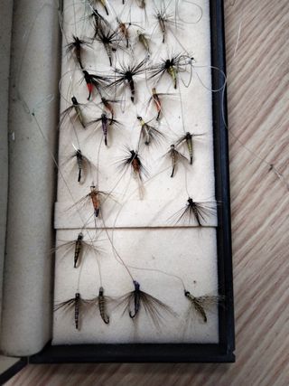 45 moscas secas para pescar 