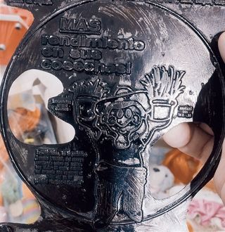 ? ANTIGUO SELLO DE IMPRENTA