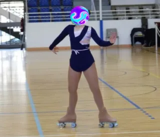 Maillot patinaje artístico 12, 13, 14, S, M