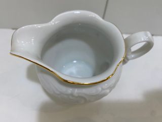 JUEGO CAFE ALHAMBRA DE PORCELANA CON FILO ORO