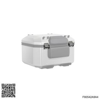 Baul trasero o maleta para moto de alumi F805