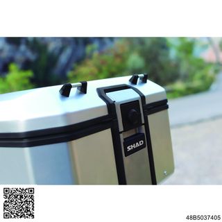 Baul trasero o maleta para moto de alumi 48B5