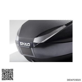 Baul trasero o maleta para scooter o mot DE34