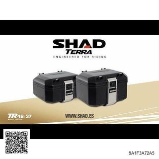 Baul trasero o maleta para moto de alumi 9A1F