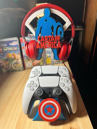 Soporte personalizado 2Mando y Auriculares 