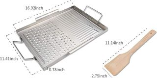 Sartén para barbacoa, verduras