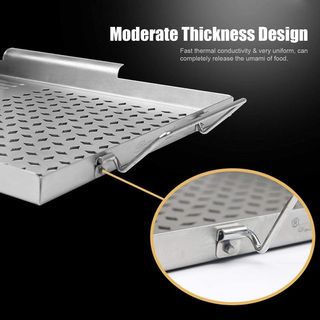 Sartén para barbacoa, verduras