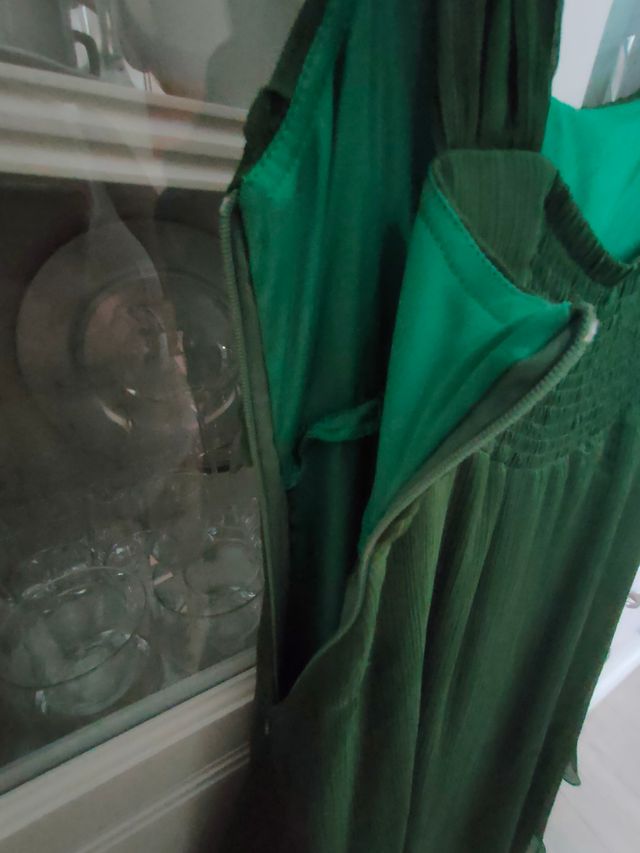 Vestido largo celebraciones T. 40