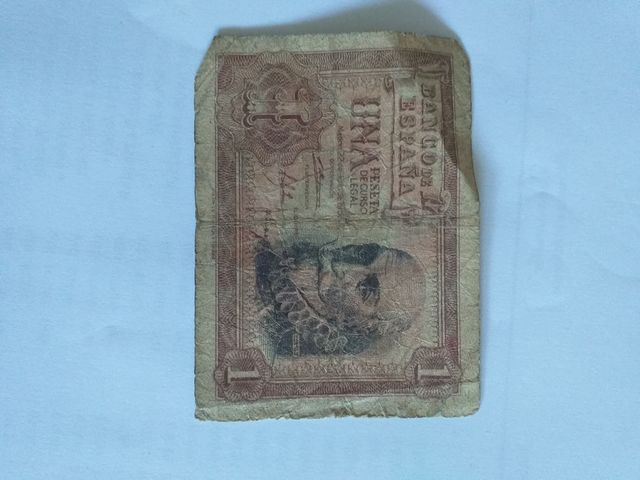 Billetes antiguos de España