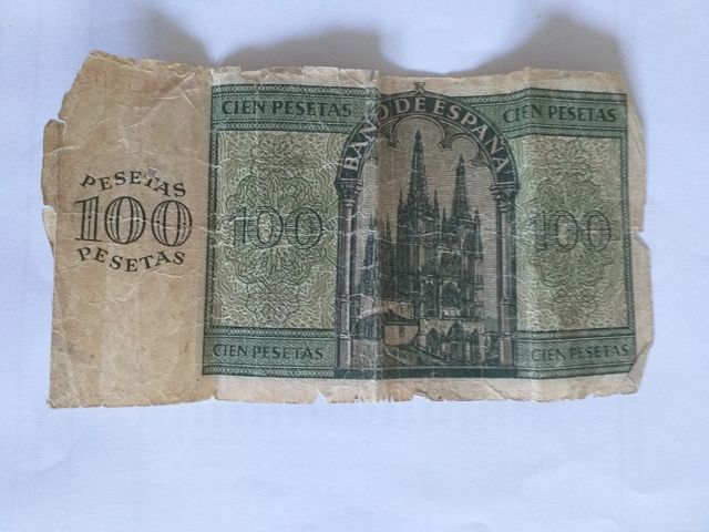 Billetes antiguos de España