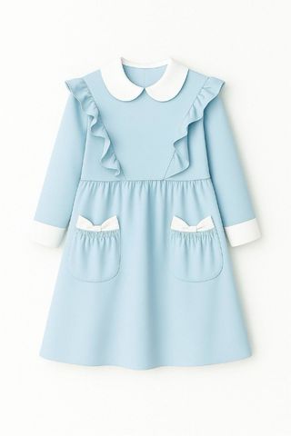 Nuevo con etiqueta Xs Vestido babydoll azul