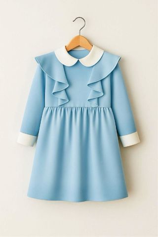 Nuevo con etiqueta Xs Vestido babydoll azul