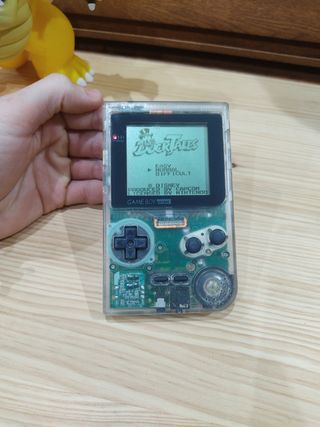 Game boy pocket transparente 