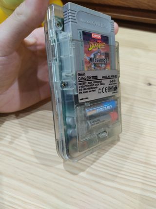 Game boy pocket transparente 