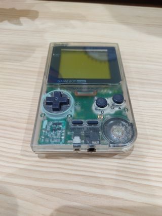 Game boy pocket transparente 