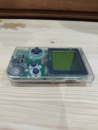 Game boy pocket transparente 