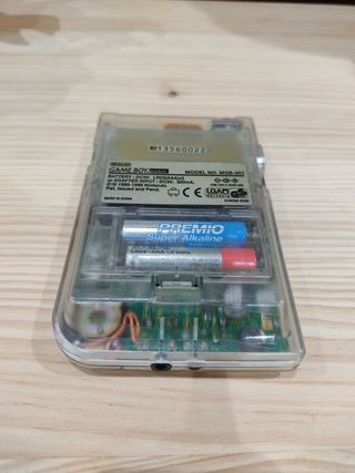 Game boy pocket transparente 