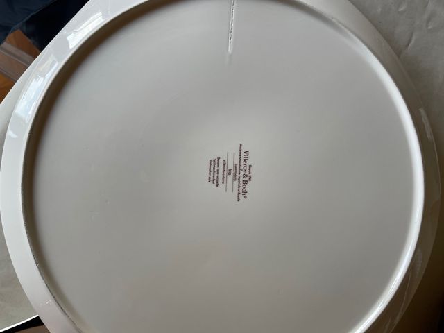 vassoio semi ovale Villeroy & Boch serie Iris